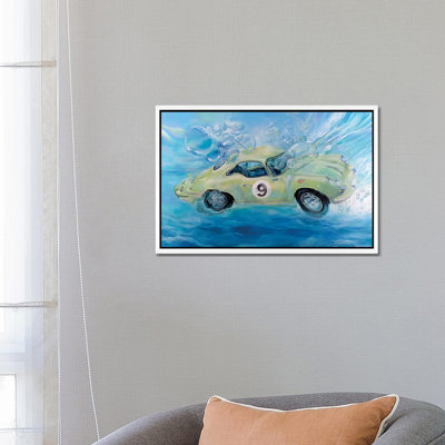 Porsche No. 9 by Marcello Petisci - Print on Canvas