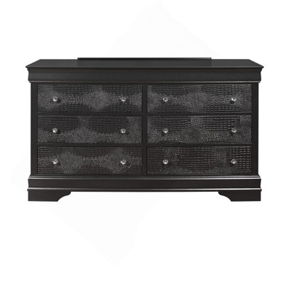 DRESSER EN MÉTAL CROCODILE