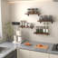 Tablettes murales de salle de bain Embree