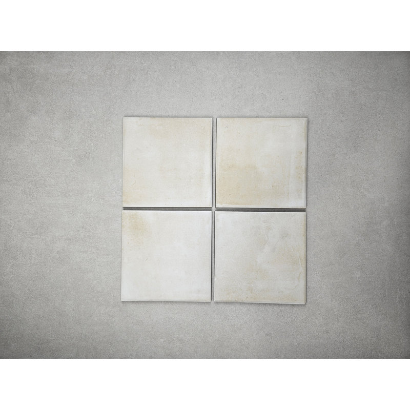 Carrelage ivoire 6 x 6