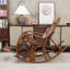 Rattan mat comfortable and relaxing rocking chair