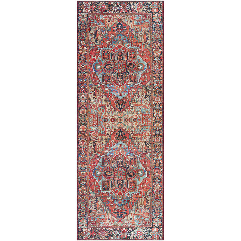 Longino Oriental Indoor Rug, Runner 2'6" x 7'6"