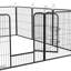 Panel Steel Pet Barrier With Door-93798970