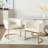 Modern Barrel Dining Chair With Backrest And Armrests Side Chair For Dining Room, Parlor And Balcony-75174707-75174708