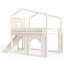 Lits avec rangement, lit mezzanine en bois aggloméré, chambre d'enfant moderne