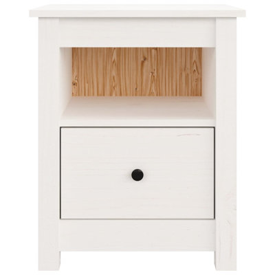 Analie 40cm W Solid Wood Bedside Table