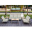 Avanti Stainless Steel Sling Outdoor Deep Seating 2 - Seater-1117052737