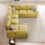 Canapé modulaire en L 120,1 po avec rangement-704309880