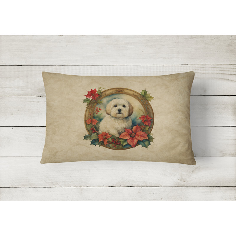 Coussin Christmas, 12 po x 16 po, Rectangulaire