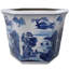 Landscape Chinese Porcelain Pot Planter