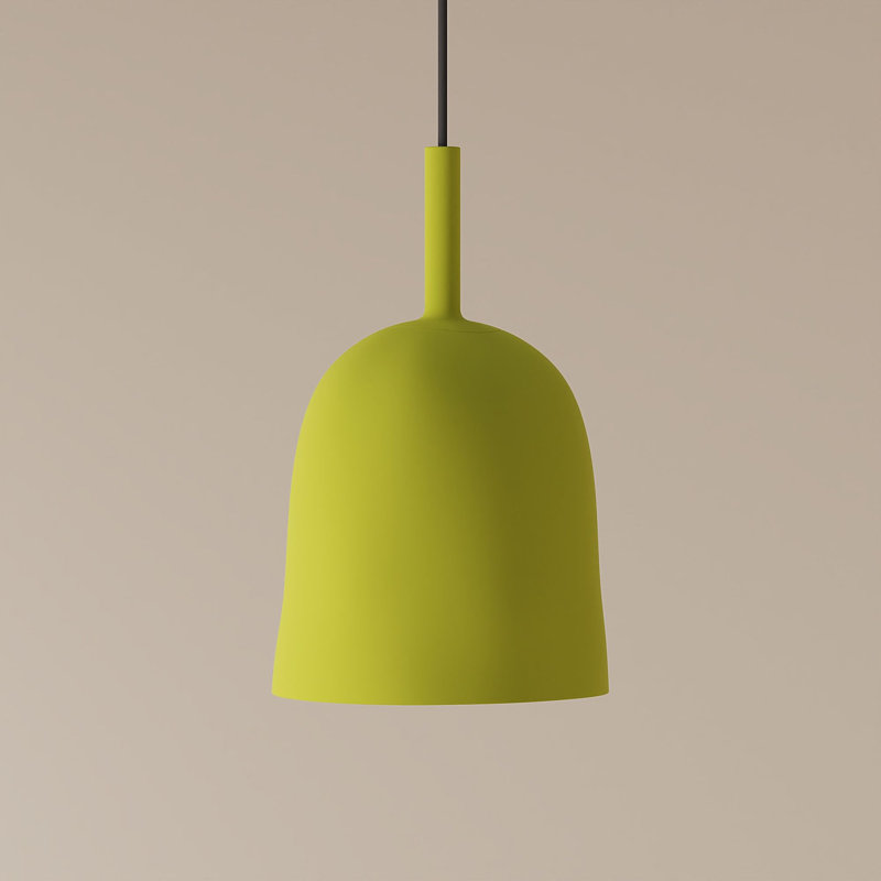 Vessel Pendant Light, Black, Cobalt, 21.5'' H x 9'' W x 9'' D