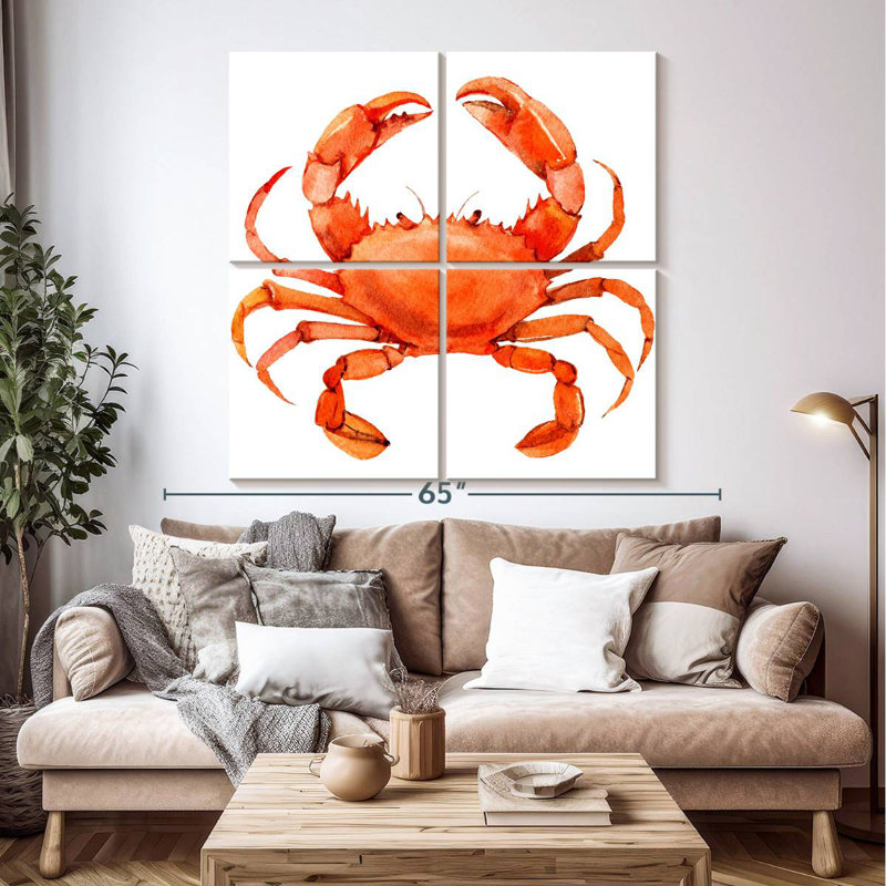 Joli crabe rouge Brampt