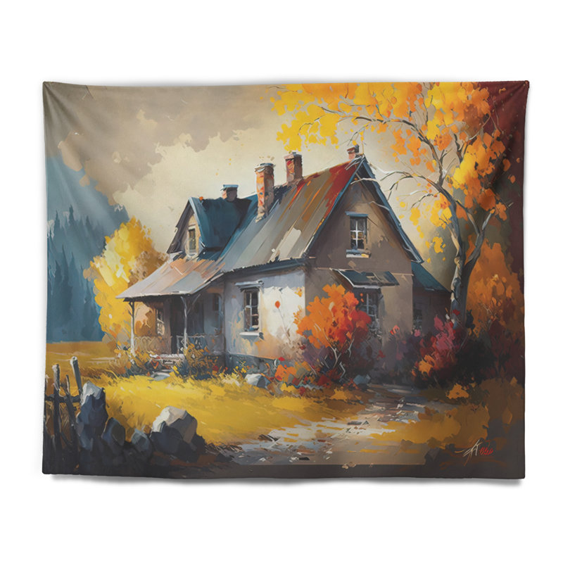 Polyester Tapestry, 32" H x 39" W