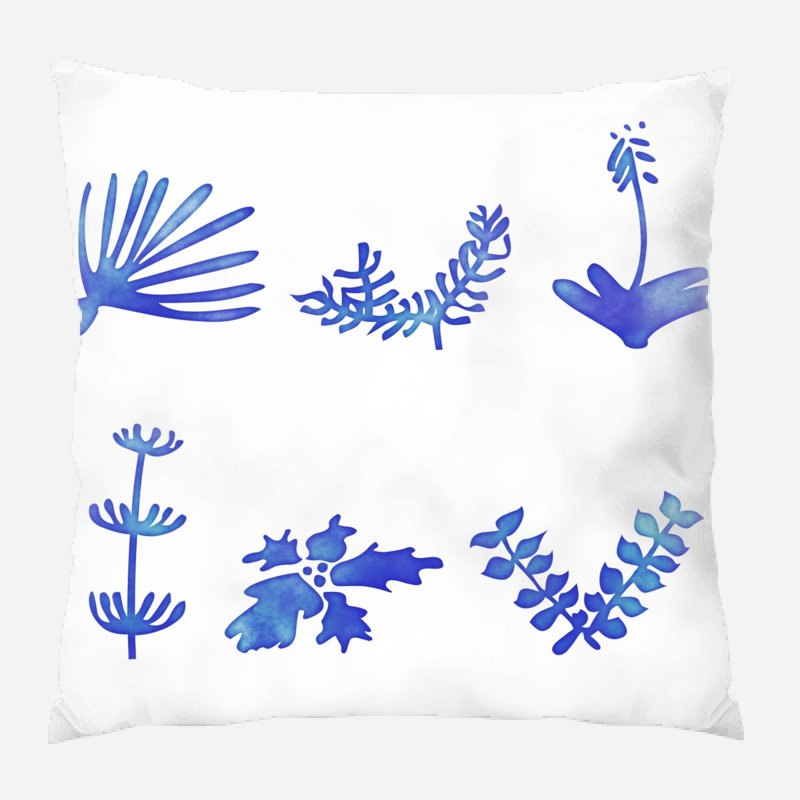 Moxee Template Throw Pillow, Microsuede, Indoor