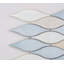 Zeille Glass and Metal Arabesque Mosaic Tile-65638415