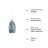 Kanedra 1 - Light Blue Single Pendant