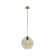 1 - Light Amber Single Pendant