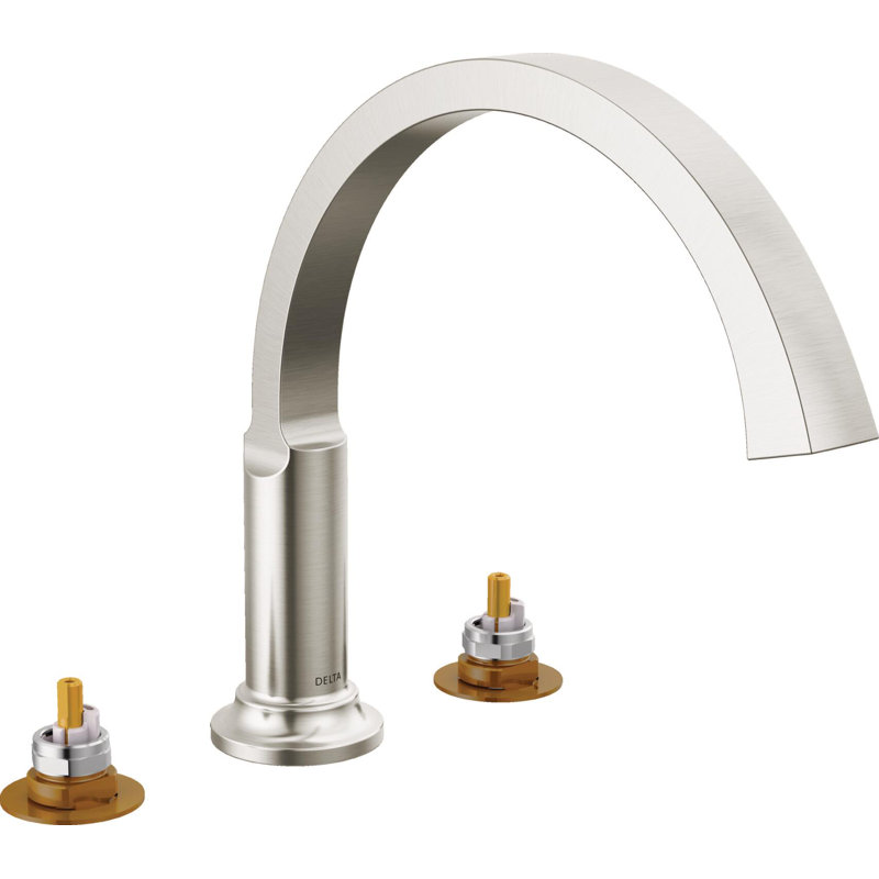 Robinet de baignoire Tetra Roman, robinet de baignoire, robinet de baignoire à fixation sur plateau, robinet de baignoire