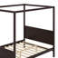 Grand lit plateforme en bois avec tête et pied de lit, lattes-87938237