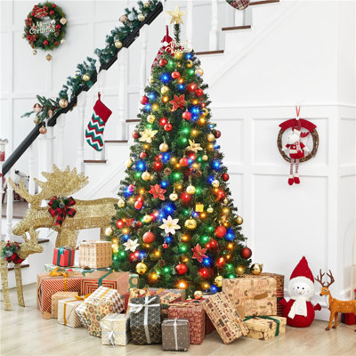 Jaidalynn Easy Set-Up Spruce Christmas Tree