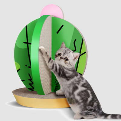 Cat Condo Scratcher Post Cardboard, Cactus Shape Cat Scratching Board, 15X15x19.29 Inch -  Archie & Oscarâ¢, 7FEAF48990BE4AF5BEC13707B1CD604A