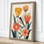 Arrangement with Bee Botanical - Wrapped Canvas-92696673-92696676
