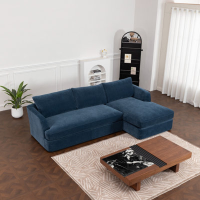 Canapé modulaire en L 109 po