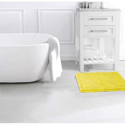 Tapis de bain en chenille Naugle