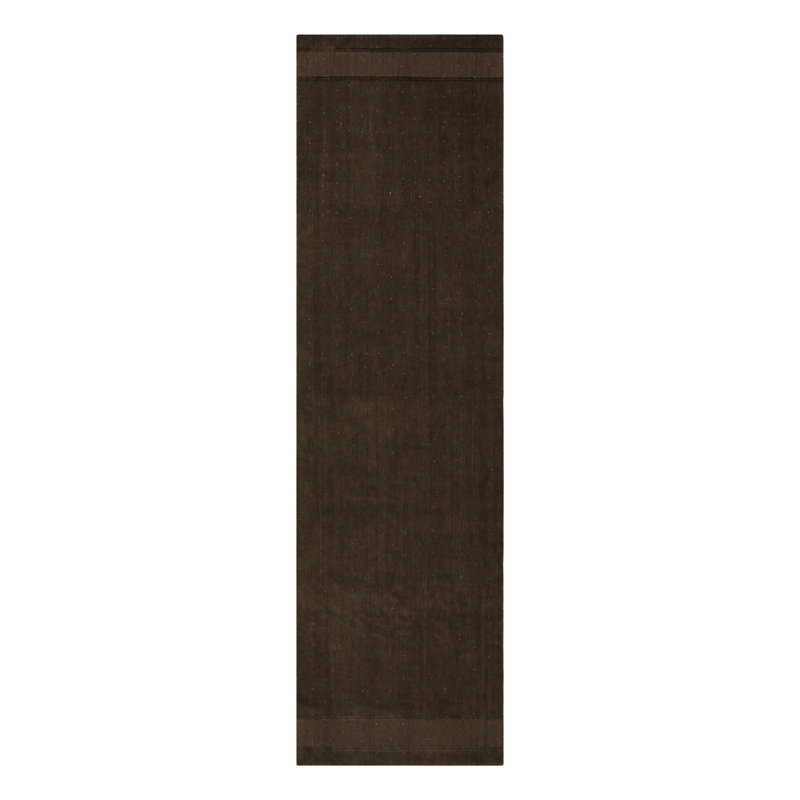 One-of-a-Kind 3’4x12’11 2010s Runner Wool Area Rug in