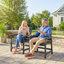Chaise de patio intérieure / extérieure, chaise d'appoint pour l'extérieur (ensemble de 2)-132458998-132459001