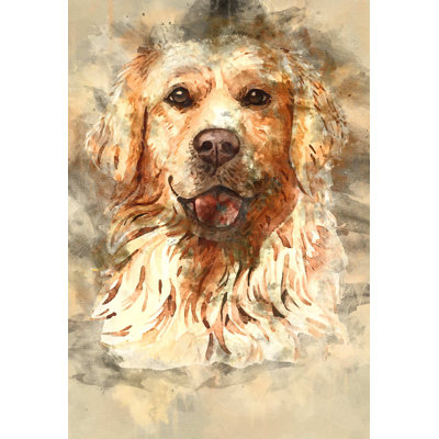 Golden Retriever - No Frame Painting