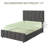 Bed Frame With Adjustable Headboard And 2 Storage Drawers-110712993-110712990