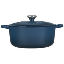 Mueller DuraCast 6 Quart Enameled Cast Iron Dutch Oven Pot with Lid,  Heavy-Duty Casserole Dish, Braiser Pan, Stainless Steel Knob, for Braising