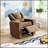 Kids Recliner Chair With Cup Holder, Footrest, And Backrest, Ideal For Comfort And Relaxation In Playrooms And Bedrooms
