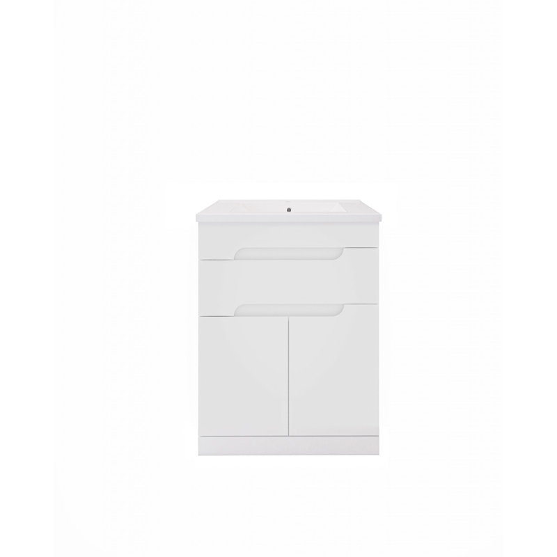 Dajane Bathroom 600mm Free-Standing Standard Single Vanity Unit