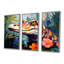 Pop Art alligator Blooms III - crocodile, art mural-1369310431-1369310429