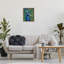 "Bold Peacock Feathers", art mural encadré sur toile flottante par Yvette St. Amant-458862883-466022770