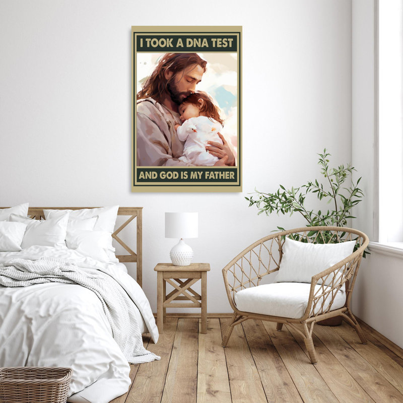 God Is My Father, H 14 po x l 11 po x P 1,25 po