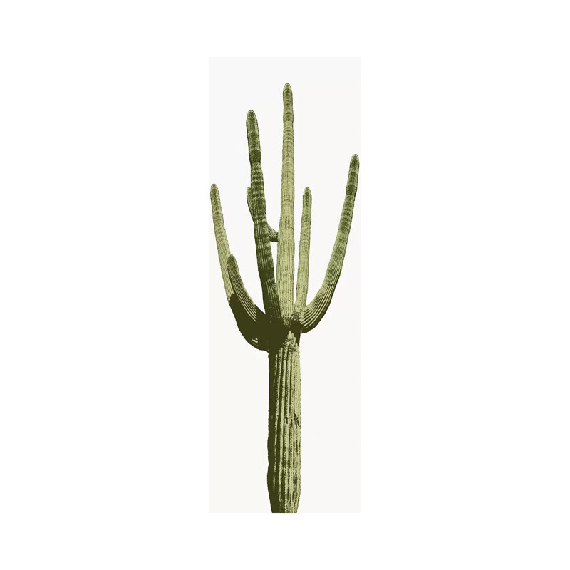 Saguaro Cactus I by Mia Jensen - Wrapped Canvas Panoramic Painting, 121.92 cm H x 40.64 cm W x 1.91 cm D