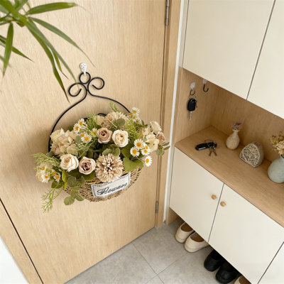 Wall-Mounted Artificial Flower