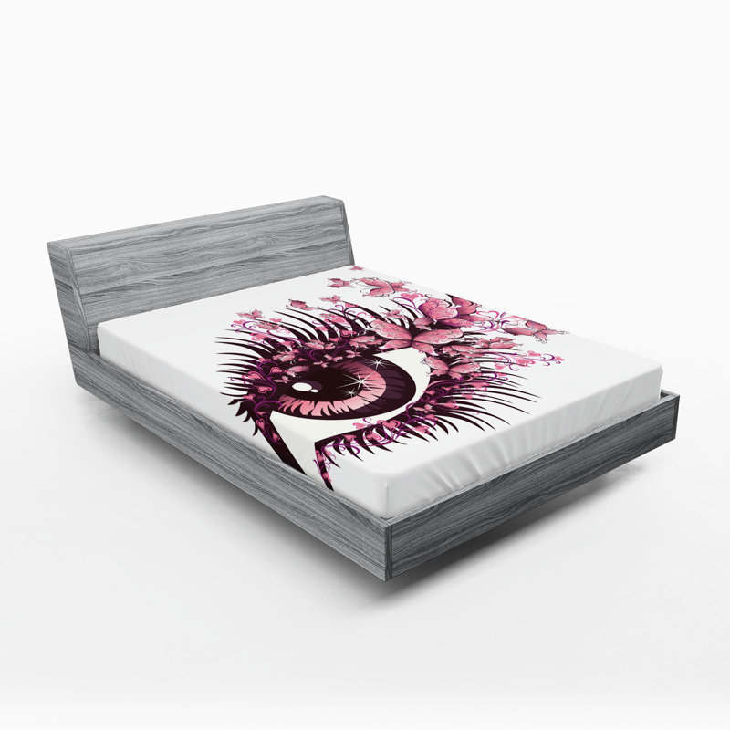 Drap-housse pour femme Ambesonne, Drap-housse de taille très grand