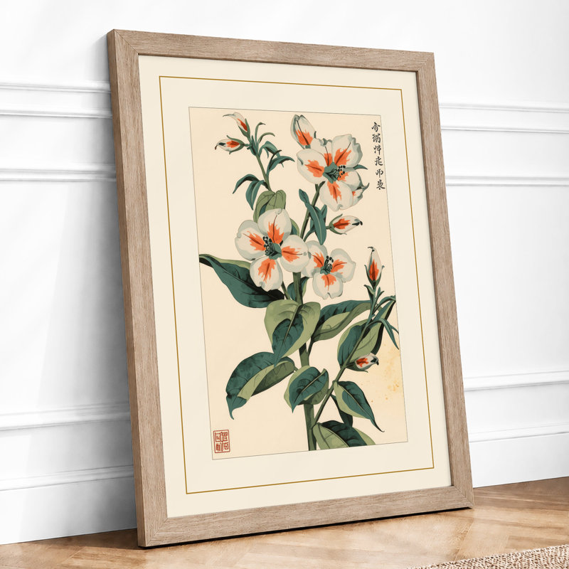 Delicate Study Botanical - Print, A1 - 84.1 x 59.4 cm, Oak