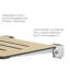 Banc de douche pliable SlimLine