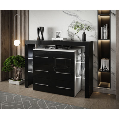 Ametra 140cm W 6 - Drawer Chest of Drawers