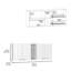 Winfield 2 Piece Kitchen Set, Pantry Cabinet + Wall Cabinet