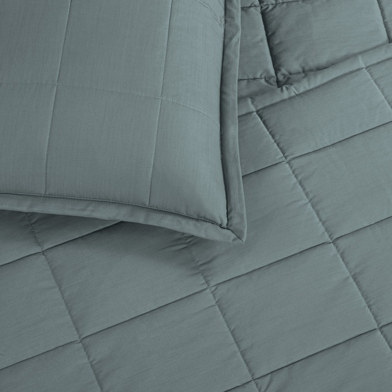 Ensemble de couvre-lit Slub Tencel, Mer