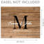 Livre d’or sur toile monogramme