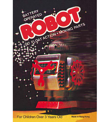 " Battery Operated Robot: Go Float Action And Moving Parts "