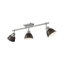 Plafonnier semi-encastré 3 lumières Bryannah-107150110-107150131