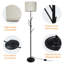 Aitanna Black Traditional Floor Lamp